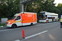 Einsatz BF Koeln Klimaanlage Reisebus defekt A 3 Rich Koeln hoehe Leverkusen P027